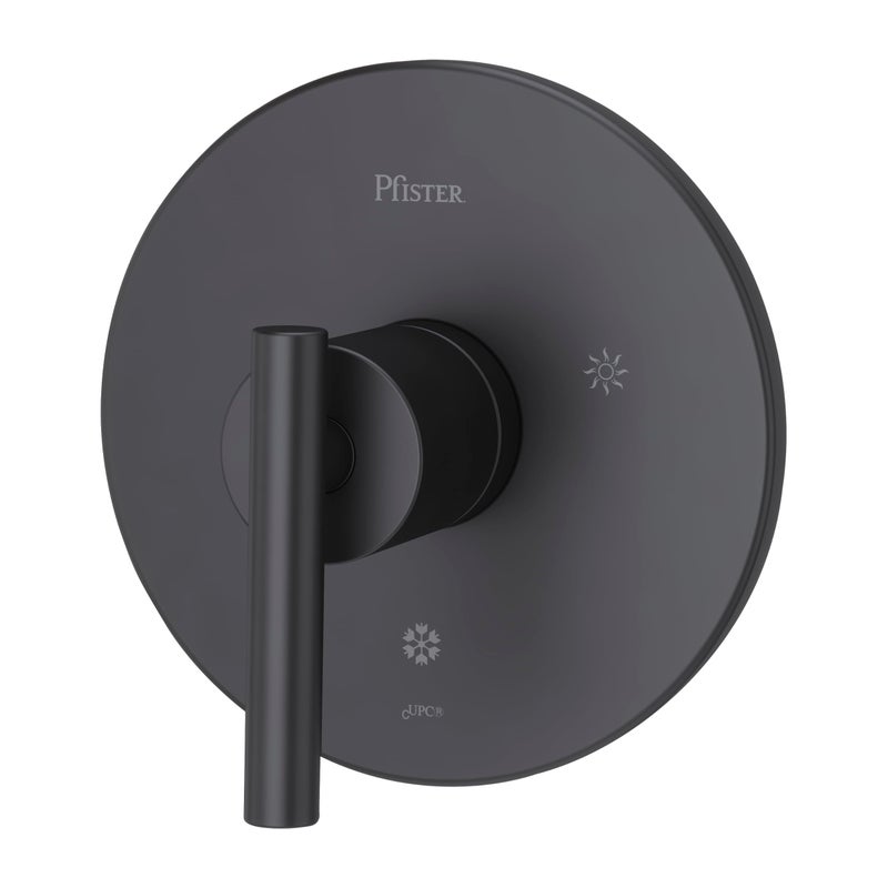 Pfister Contempra 1-Handle Tub Shower Faucet Matte Black (Valve not included) R891NCB